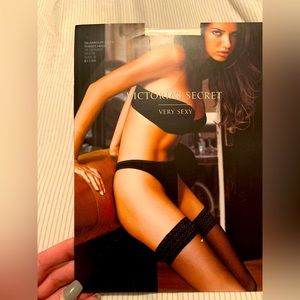 Victoria’s Secret lace top thigh highs